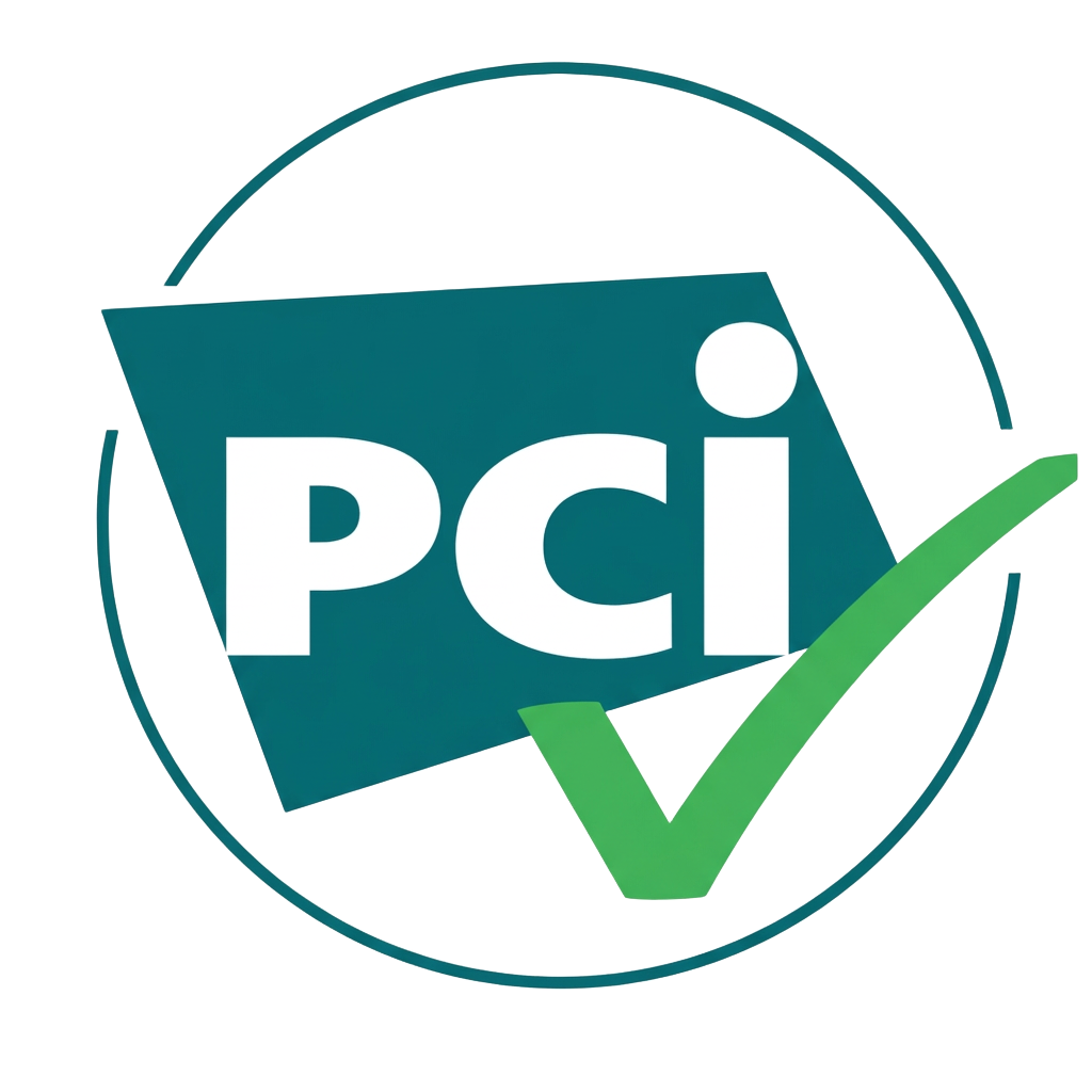 PCI DSS payment security certification badge